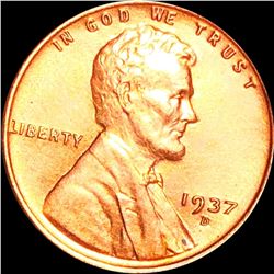 1937-D Lincoln Wheat Penny UNCIRCULATED