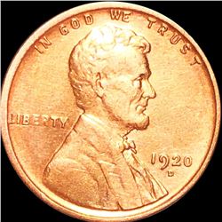 1920-D Lincoln Wheat Penny UNCIRCULATED