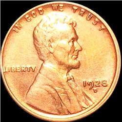 1928-D Lincoln Wheat Penny UNCIRCULATED