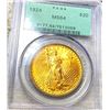Image 1 : 1924 $20 Gold Double Eagle PCGS - MS64