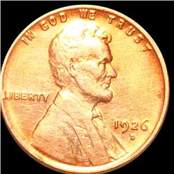 1926-D Lincoln Wheat Penny LIGHTLY CIRCULATED