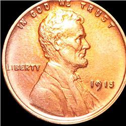 1915 Lincoln Wheat Penny CLOSELY UNCIRCULATED