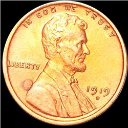 1919-D Lincoln Wheat Penny UNCIRCULATED