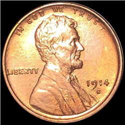 1914-S Lincoln Wheat Penny UNCIRCULATED