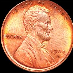1909-S V.D.B. Lincoln Wheat Penny UNCIRCULATED