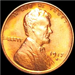 1917-S Lincoln Wheat Penny UNCIRCULATED