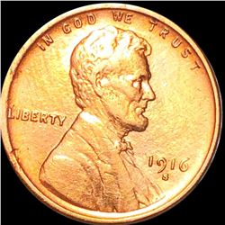 1916-S Lincoln Wheat Penny UNCIRCULATED