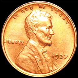 1937 Lincoln Wheat Penny UNCIRCULATED