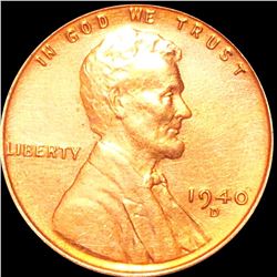 1940-D Lincoln Wheat Penny UNCIRCULATED