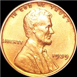 1939 Lincoln Wheat Penny UNCIRCULATED