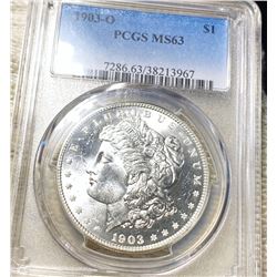 1903-O Morgan Silver Dollar PCGS - MS63