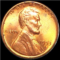 1953-S Lincoln Wheat Penny UNCIRCULATED