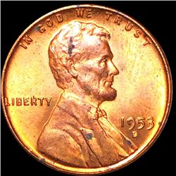 1953-D Lincoln Wheat Penny UNCIRCULATED