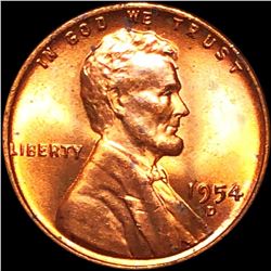 1954-D Lincoln Wheat Penny UNCIRCULATED