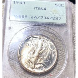 1940 Walking Half Dollar PCGS - MS64