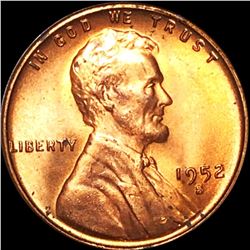 1952-S Lincoln Wheat Penny UNCIRCULATED