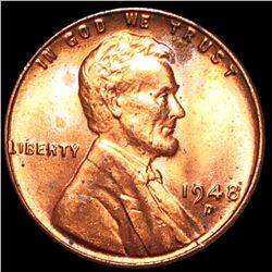1948-D Lincoln Wheat Penny UNCIRCULATED