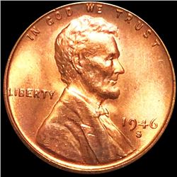 1946-S Lincoln Wheat Penny UNCIRCULATED