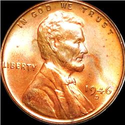 1946-D Lincoln Wheat Penny UNCIRCULATED