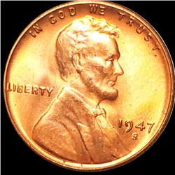 1947-S Lincoln Wheat Penny UNCIRCULATED