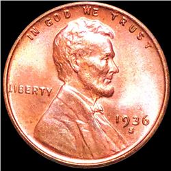 1936-S Lincoln Wheat Penny UNCIRCULATED