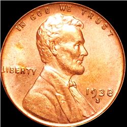 1938-S Lincoln Wheat Penny UNCIRCULATED