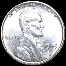 1943 Steel Lincoln Wheat Penny UNCIRCULATED