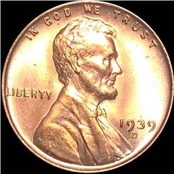 1939-D Lincoln Wheat Penny UNCIRCULATED