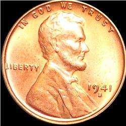 1941-S Lincoln Wheat Penny UNCIRCULATED