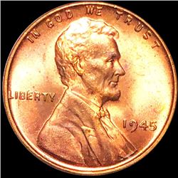 1945 Lincoln Wheat Penny UNCIRCULATED