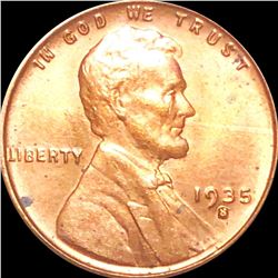1935-S Lincoln Wheat Penny CLOSELY UNCIRCULATED