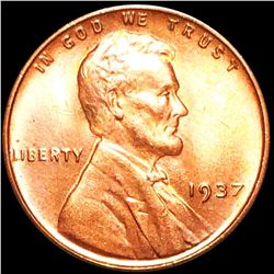 1937 Lincoln Wheat Penny UNCIRCULATED