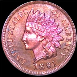1891 Indian Head Penny UNCIRCULATED