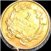 Image 2 : 1854 Rare Gold Dollar CLOSELY UNCIRCULATED