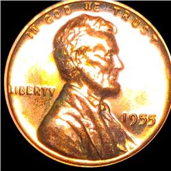 1955 Lincoln Wheat Penny GEM PROOF