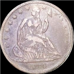 1876-CC Seated Half Dollar LIGHTLY CIRCULATED