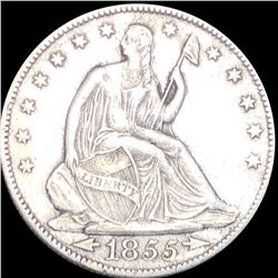 1855-O Seated Half Dollar CLOSELY UNCIRCULATED