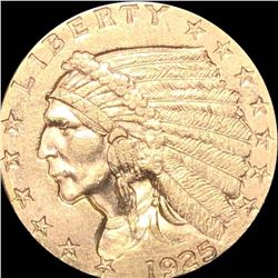 1925-D $2.50 Gold Quarter Eagle UNCIRCULATED