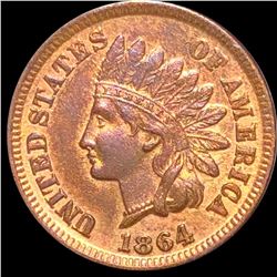 1864 Indian Head Penny CLOSELY UNCIRCULATED