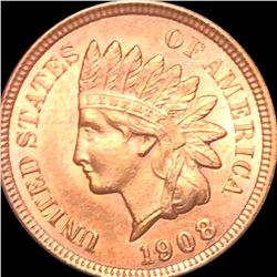 1908 Indian Head Penny UNCIRCULATED