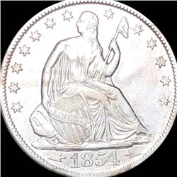 1854-O Seated Half Dollar UNCIRCULATED