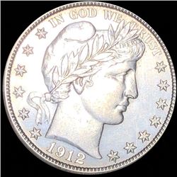 1912-S Barber Half Dollar UNCIRCULATED