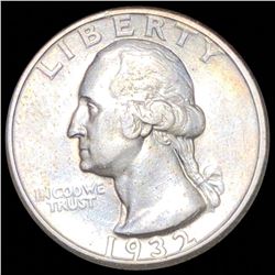 1932-D Washington Quarter NEARLY UNCIRCULATED