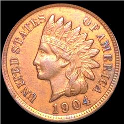 1904 Indian Head Penny CLOSELY UNCIRCULATED