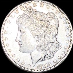 1885-S Morgan Silver Dollar NEARLY UNCIRCULATED