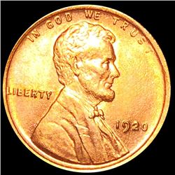1920 Lincoln Wheat Penny UNCIRCULATED