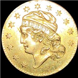 1813 $5 Gold Half Eagle NEARLY UNCIRCULATED