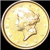 Image 1 : 1852 Rare Gold Dollar ABOUT UNCIRCULATED