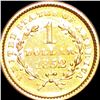 Image 2 : 1852 Rare Gold Dollar ABOUT UNCIRCULATED