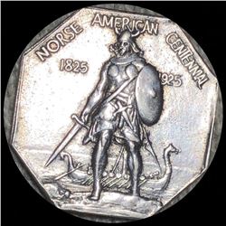 1925 Norse American Half Dollar CLOSELY UNC